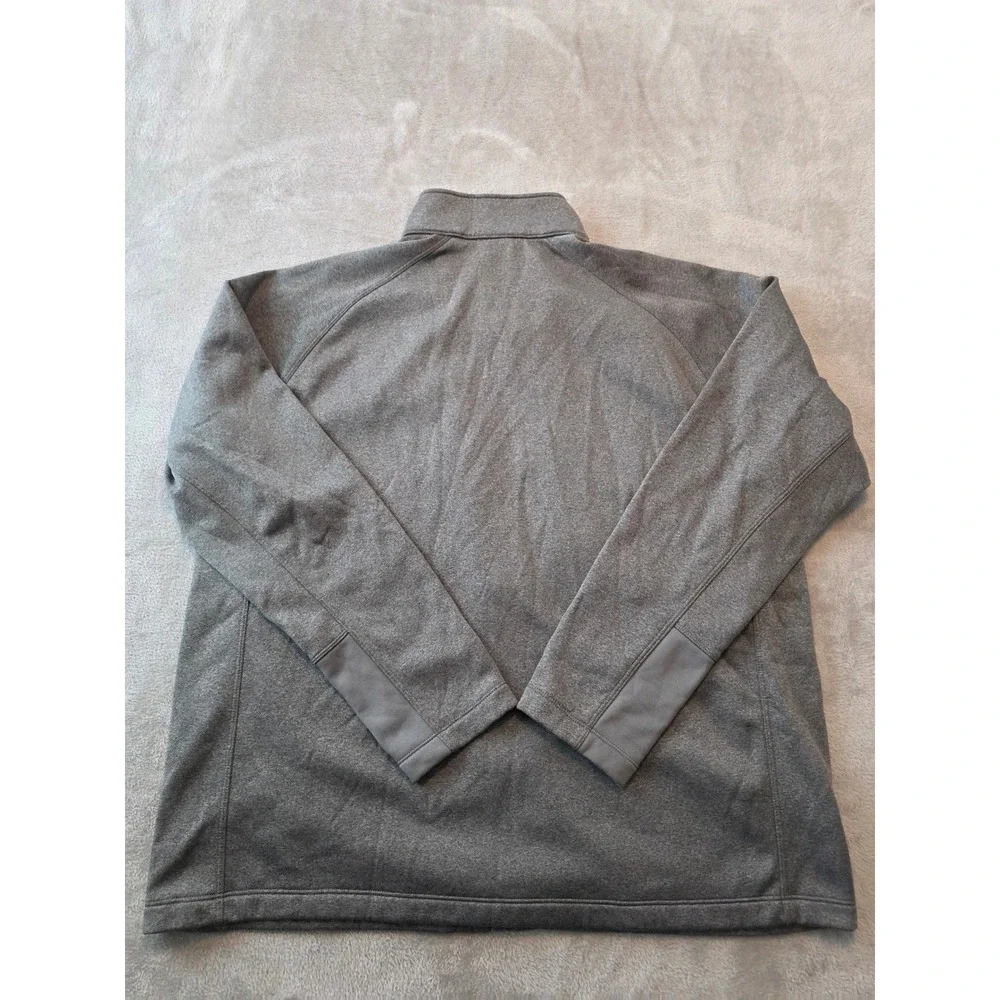 The North Face Jacket Mens Size XL Grey Yellow Gorpcore Softshell Fleece